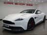 USED 2014 14 ASTON MARTIN VANQUISH 5.9 V12 (565 BHP) TOUCHTRONIC AUTO (2+2)  COUPE 2DR..CARBON..STRATUS WHITE METALLIC..BANG AND OLUFSEN..E/M/HEATED LEATHERS..RED STITCH..R/CAMERA..CERAMIC BRAKES STRATUS WHITE+CARBON+R/CAM+NAV+BANG & OLUFSEN