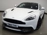 USED 2014 14 ASTON MARTIN VANQUISH 5.9 V12 (565 BHP) TOUCHTRONIC AUTO (2+2)  COUPE 2DR..CARBON..STRATUS WHITE METALLIC..BANG AND OLUFSEN..E/M/HEATED LEATHERS..RED STITCH..R/CAMERA..CERAMIC BRAKES STRATUS WHITE+CARBON+R/CAM+NAV+BANG & OLUFSEN
