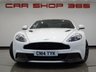 USED 2014 14 ASTON MARTIN VANQUISH 5.9 V12 (565 BHP) TOUCHTRONIC AUTO (2+2)  COUPE 2DR..CARBON..STRATUS WHITE METALLIC..BANG AND OLUFSEN..E/M/HEATED LEATHERS..RED STITCH..R/CAMERA..CERAMIC BRAKES STRATUS WHITE+CARBON+R/CAM+NAV+BANG & OLUFSEN