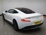USED 2014 14 ASTON MARTIN VANQUISH 5.9 V12 (565 BHP) TOUCHTRONIC AUTO (2+2)  COUPE 2DR..CARBON..STRATUS WHITE METALLIC..BANG AND OLUFSEN..E/M/HEATED LEATHERS..RED STITCH..R/CAMERA..CERAMIC BRAKES STRATUS WHITE+CARBON+R/CAM+NAV+BANG & OLUFSEN