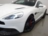 USED 2014 14 ASTON MARTIN VANQUISH 5.9 V12 (565 BHP) TOUCHTRONIC AUTO (2+2)  COUPE 2DR..CARBON..STRATUS WHITE METALLIC..BANG AND OLUFSEN..E/M/HEATED LEATHERS..RED STITCH..R/CAMERA..CERAMIC BRAKES STRATUS WHITE+CARBON+R/CAM+NAV+BANG & OLUFSEN