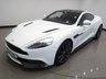 USED 2014 14 ASTON MARTIN VANQUISH 5.9 V12 (565 BHP) TOUCHTRONIC AUTO (2+2)  COUPE 2DR..CARBON..STRATUS WHITE METALLIC..BANG AND OLUFSEN..E/M/HEATED LEATHERS..RED STITCH..R/CAMERA..CERAMIC BRAKES STRATUS WHITE+CARBON+R/CAM+NAV+BANG & OLUFSEN