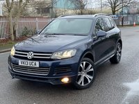 USED 2013 13 VOLKSWAGEN TOUAREG 3.0 V6 R-LINE TDI BLUEMOTION TECHNOLOGY 5d 242 BHP HEATED STEERING WHEEL++HEATED SEATS