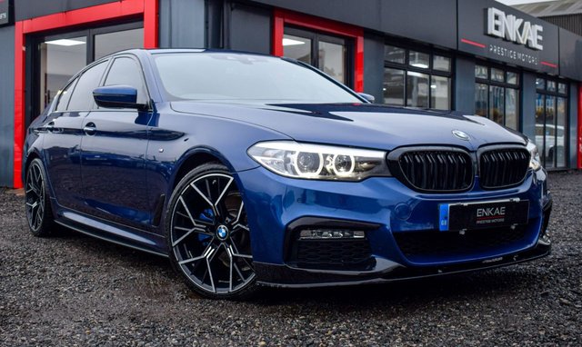 2018 18 BMW 5 Series 2.0 520D M SPORT 4d 188 BHP