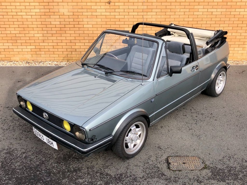 USED 1986 D VOLKSWAGEN GOLF MK1 Convertible // AUTOMATIC // 1.6 GL // 75 BHP // PX swap 