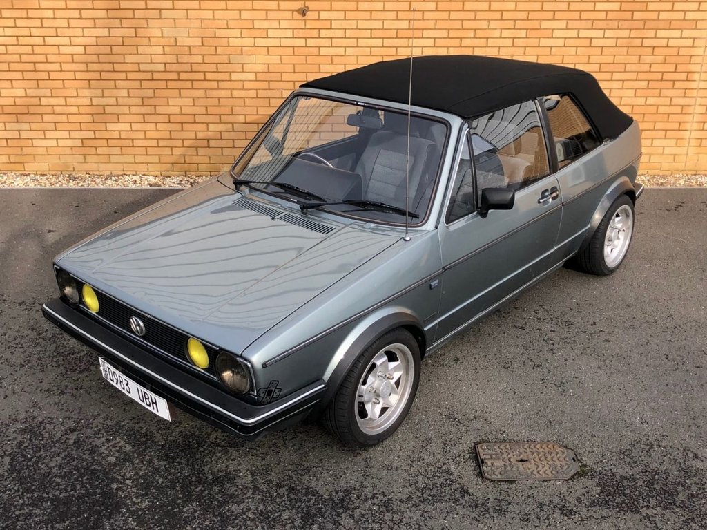 USED 1986 D VOLKSWAGEN GOLF MK1 Convertible // AUTOMATIC // 1.6 GL // 75 BHP // PX swap 