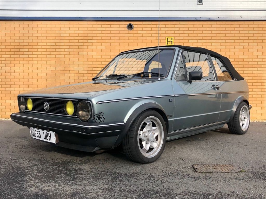 USED 1986 D VOLKSWAGEN GOLF MK1 Convertible // AUTOMATIC // 1.6 GL // 75 BHP // PX swap 