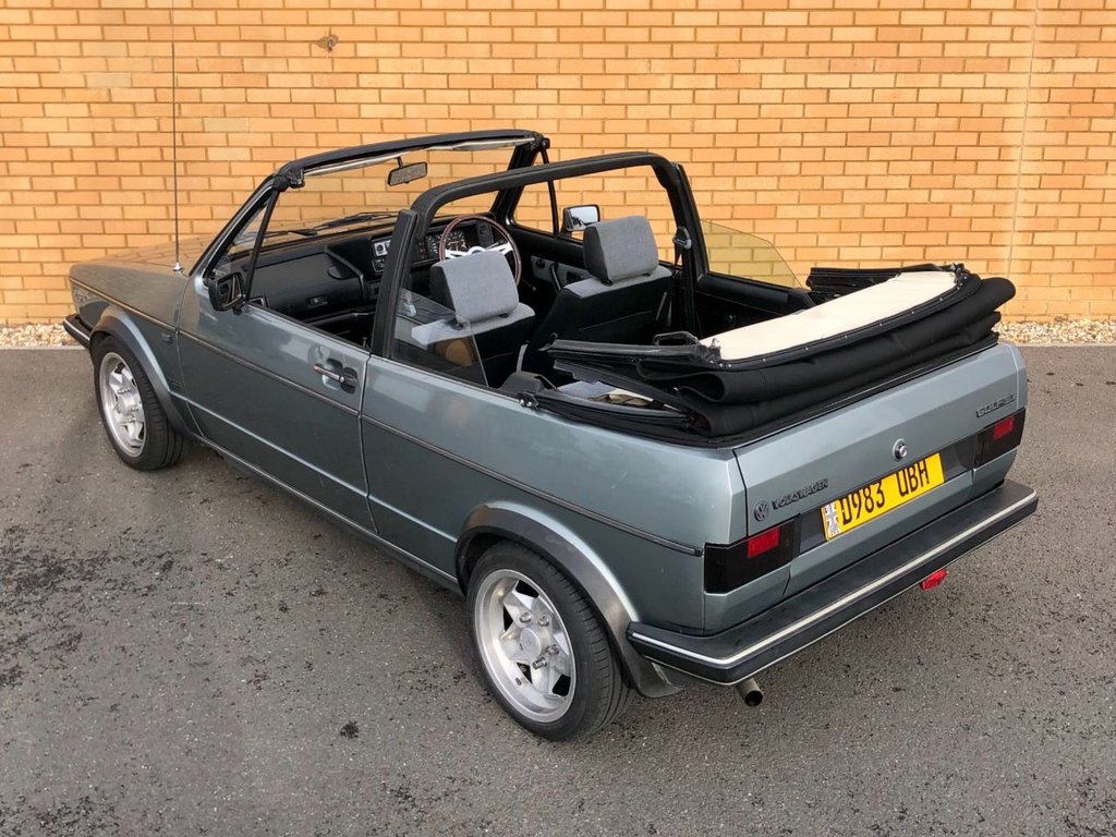 USED 1986 D VOLKSWAGEN GOLF MK1 Convertible // AUTOMATIC // 1.6 GL // 75 BHP // PX swap 