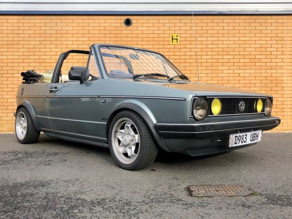 USED 1986 D VOLKSWAGEN GOLF MK1 Convertible // AUTOMATIC // 1.6 GL // 75 BHP // PX swap 