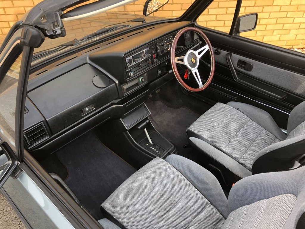 USED 1986 D VOLKSWAGEN GOLF MK1 Convertible // AUTOMATIC // 1.6 GL // 75 BHP // PX swap 
