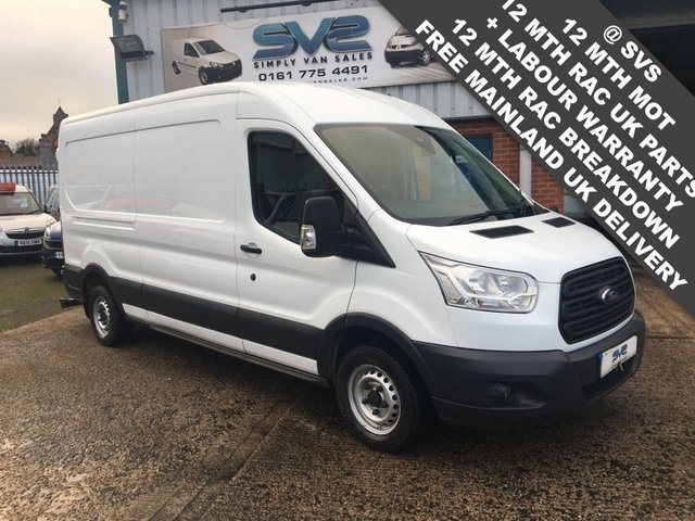 ford transit custom twin side loading doors
