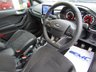 USED 2020 20 FORD FIESTA 1.5 ST-3 5d 198 BHP Finished in RACE RED  with contrasting EBONY SPORTS  LEATHER interior trim. It is impossible to ignore that this is one seriously fun car. If you are after some old-school hot hatch fun, the ST is hard to beat. Punching out just under 200 BHP faster than the old model. Features include SAT NAV, Cruise Control, Climate, Heated Seats, DAB, B/Tooth, LED day Lights, 2 Keys and much more. This Fiesta is a small car that you can really enjoy driving.