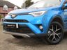USED 2016 16 TOYOTA RAV4 2.0 D-4D ICON TSS 5d 143 BHP Finished in PHANTOIM BLUE METALLIC with Leather/Alcantara Black trim. This is a roomy family car with a spacious and well laid out interior. It also has plenty of high spec and with its adjustable rear seats makes it very versitile.  Features include Sat Nav, DAB Radio, B/Tooth, 18" Alloys, Front and rear parking sensors and much more. Dealer serviced at 15259 miles, 23559 miles and at 30726 miles. 12 Months MOT expires 19/01/2022.