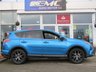 USED 2016 16 TOYOTA RAV4 2.0 D-4D ICON TSS 5d 143 BHP Finished in PHANTOIM BLUE METALLIC with Leather/Alcantara Black trim. This is a roomy family car with a spacious and well laid out interior. It also has plenty of high spec and with its adjustable rear seats makes it very versitile.  Features include Sat Nav, DAB Radio, B/Tooth, 18" Alloys, Front and rear parking sensors and much more. Dealer serviced at 15259 miles, 23559 miles and at 30726 miles. 12 Months MOT expires 19/01/2022.
