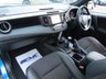 USED 2016 16 TOYOTA RAV4 2.0 D-4D ICON TSS 5d 143 BHP Finished in PHANTOIM BLUE METALLIC with Leather/Alcantara Black trim. This is a roomy family car with a spacious and well laid out interior. It also has plenty of high spec and with its adjustable rear seats makes it very versitile.  Features include Sat Nav, DAB Radio, B/Tooth, 18" Alloys, Front and rear parking sensors and much more. Dealer serviced at 15259 miles, 23559 miles and at 30726 miles. 12 Months MOT expires 19/01/2022.