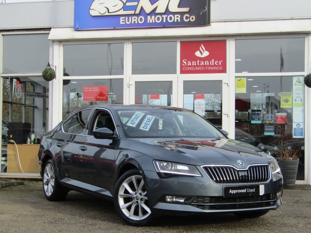 2016 66 Skoda Superb 2.0 SE L EXECUTIVE TDI DSG 5d 148 BHP