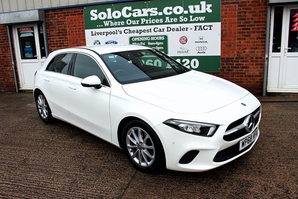 2018 68 MERCEDES-BENZ A-CLASS 1.5 A 180 D SPORT EXECUTIVE 5d AUTO 114 BHP