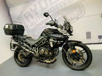 USED 2018 68 TRIUMPH TIGER 800 XRx LOW GIVI TOP BOX & FUEL EXHAUST