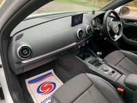 USED 2016 16 AUDI A3 1.6 TDI QUATTRO SPORT NAV 4d 109 BHP 1 PRIVATE OWNER A3 SPORT-NAV TDi 4DR SALOON ONLY 20,776 MILES FROM BRQAND NEW !!!! FINISHED IN GLACIER WHITE WITH GREY ALCANTARA/LEATHER