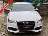 USED 2016 16 AUDI A3 1.6 TDI QUATTRO SPORT NAV 4d 109 BHP 1 PRIVATE OWNER A3 SPORT-NAV TDi 4DR SALOON ONLY 20,776 MILES FROM BRQAND NEW !!!! FINISHED IN GLACIER WHITE WITH GREY ALCANTARA/LEATHER