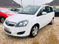USED 2014 14 VAUXHALL ZAFIRA 1.8 EXCLUSIV 5d 120 BHP Low Mileage 7 Seater with Service History