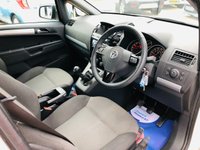 USED 2014 14 VAUXHALL ZAFIRA 1.8 EXCLUSIV 5d 120 BHP Low Mileage 7 Seater with Service History