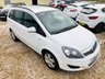 USED 2014 14 VAUXHALL ZAFIRA 1.8 EXCLUSIV 5d 120 BHP Low Mileage 7 Seater with Service History