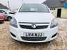 USED 2014 14 VAUXHALL ZAFIRA 1.8 EXCLUSIV 5d 120 BHP Low Mileage 7 Seater with Service History