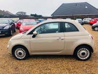 USED 2013 13 FIAT 500 1.2 LOUNGE 3d 69 BHP Low Mileage, top Spec, Service history and Pano Roof