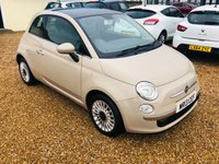 USED 2013 13 FIAT 500 1.2 LOUNGE 3d 69 BHP Low Mileage, top Spec, Service history and Pano Roof
