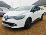 USED 2014 64 RENAULT CLIO 0.9 DYNAMIQUE MEDIANAV ENERGY TCE S/S 5d 90 BHP Stunning in White with Sat Nav and 5 doors
