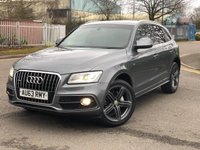 USED 2013 63 AUDI Q5 2.0 TDI QUATTRO S LINE PLUS 5d 175 BHP 