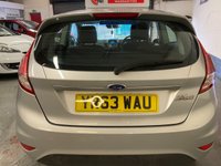 USED 2013 63 FORD FIESTA 1.2 ZETEC 3d 81 BHP LOW MILES