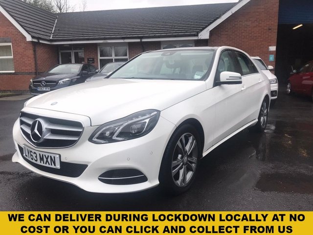 2013 63 MERCEDES-BENZ E-CLASS 2.1 E220 CDI SE 4d 168 BHP 1 DR OWNER FROM NEW WITH VERY LOW MILEAGE AND A MERCEDES SERVICE HISTORY
