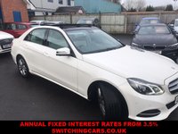 USED 2013 63 MERCEDES-BENZ E-CLASS 2.1 E220 CDI SE 4d 168 BHP 1 DR OWNER FROM NEW WITH VERY LOW MILEAGE AND A MERCEDES SERVICE HISTORY