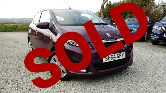 2014 64 Peugeot 108 1.0 ACTIVE 5d 68 BHP
