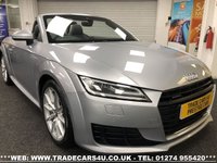 USED 2015 15 AUDI TT 2.0 TFSI QUATTRO SPORT 2d 227 BHP FREE UK DELIVERY*VIDEO AVAILABLE* FINANCE ARRANGED* PART EX*HPI CLEAR