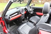 USED 2015 15 MINI CONVERTIBLE 1.6 COOPER S 2d 184 BHP BLACK TRIM, JCW S.WHEEL, CHILI