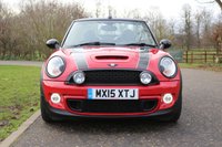 USED 2015 15 MINI CONVERTIBLE 1.6 COOPER S 2d 184 BHP BLACK TRIM, JCW S.WHEEL, CHILI