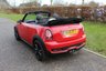 USED 2015 15 MINI CONVERTIBLE 1.6 COOPER S 2d 184 BHP BLACK TRIM, JCW S.WHEEL, CHILI