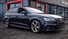 USED 2018 18 AUDI S3 2.0 S3 SPORTBACK TFSI QUATTRO BLACK EDITION 5d 306 BHP CRYSTAL PANTHER BLACK