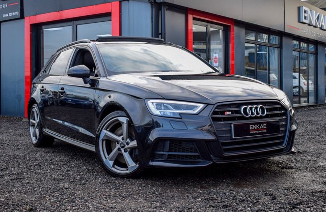 2018 18 Audi S3 2.0 S3 SPORTBACK TFSI QUATTRO BLACK EDITION 5d 306 BHP