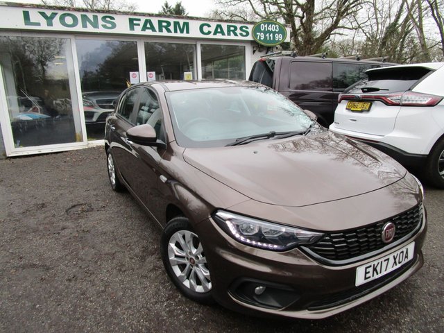 2017 17 Fiat Tipo 1.4 EASY PLUS 5d 94 BHP *SAT NAV*