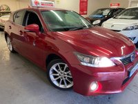 USED 2012 62 LEXUS CT 1.8 200H SE-I  * SATNAV *       HYBRID