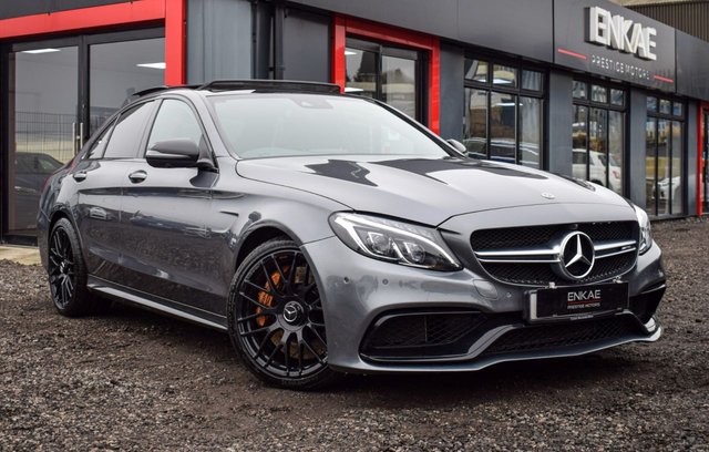 2018 18 Mercedes-Benz C Class 4.0 AMG C 63 S PREMIUM 4d 503 BHP