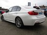 USED 2014 64 BMW 3 SERIES 3.0 330D M SPORT 4d 255 BHP Finished in ARCTIC WHITE with contrasting FULL BLACK LEATHER INTERIOR. This Popular BMW 3 Series still retains its striking looks and together with its performance and economy makes it a perfect family auto saloon. Features include PRO SAT NAV, DAB, Harman Kardon, Full Leather, Park Sensors, Cruise, Upgraded 19" Alloys and much more. BMW Dealer serviced at 15187 miles, 31569 miles, 38241 miles (Brake Fluid Service), 47861 miles and at 56005 miles.