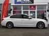 USED 2014 64 BMW 3 SERIES 3.0 330D M SPORT 4d 255 BHP Finished in ARCTIC WHITE with contrasting FULL BLACK LEATHER INTERIOR. This Popular BMW 3 Series still retains its striking looks and together with its performance and economy makes it a perfect family auto saloon. Features include PRO SAT NAV, DAB, Harman Kardon, Full Leather, Park Sensors, Cruise, Upgraded 19" Alloys and much more. BMW Dealer serviced at 15187 miles, 31569 miles, 38241 miles (Brake Fluid Service), 47861 miles and at 56005 miles.