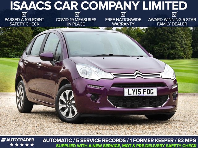 2015 15 CITROEN C3 1.4 E-HDI VTR PLUS ETG 5d 67 BHP