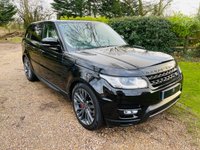USED 2017 67 LAND ROVER RANGE ROVER SPORT 3.0 SDV6 HSE DYNAMIC 5d 306 BHP Black Pack, Ghost Immobiliser