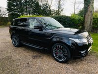 USED 2017 67 LAND ROVER RANGE ROVER SPORT 3.0 SDV6 HSE DYNAMIC 5d 306 BHP Black Pack, Ghost Immobiliser